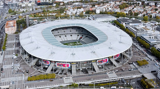 Stade de France van bovenaf